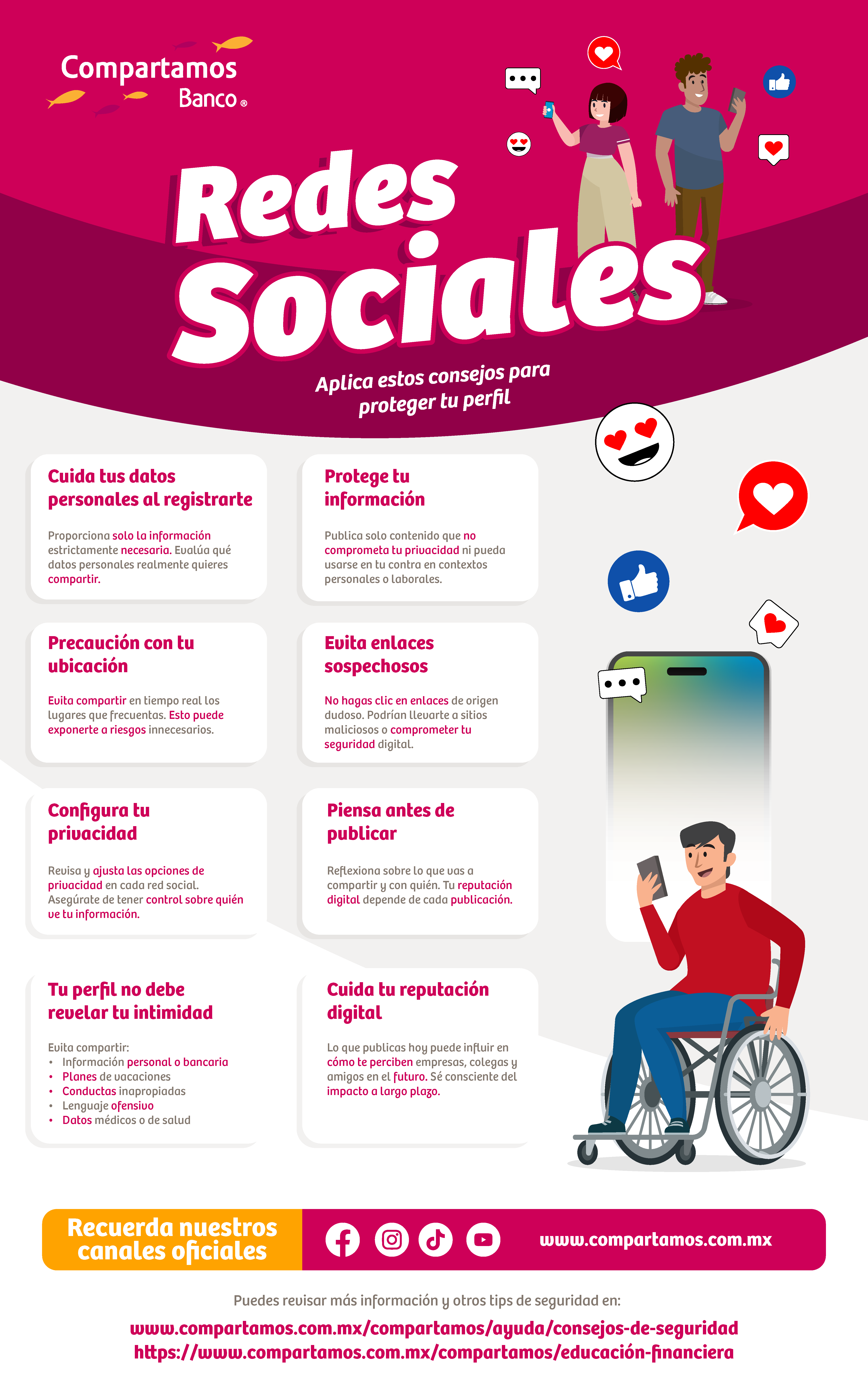 Redes Sociales Protege tu Perfil